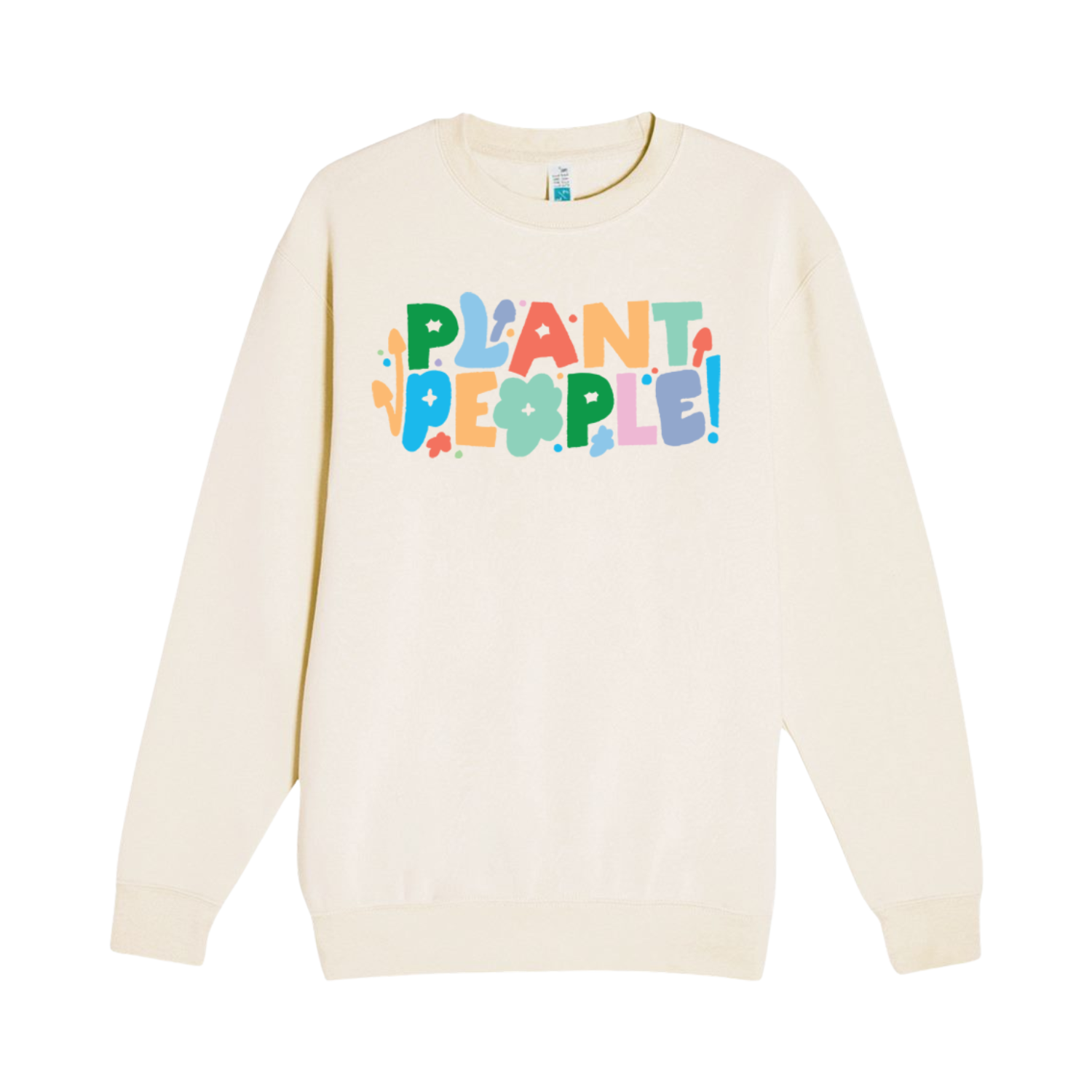 Plant People Rainbow Crewneck