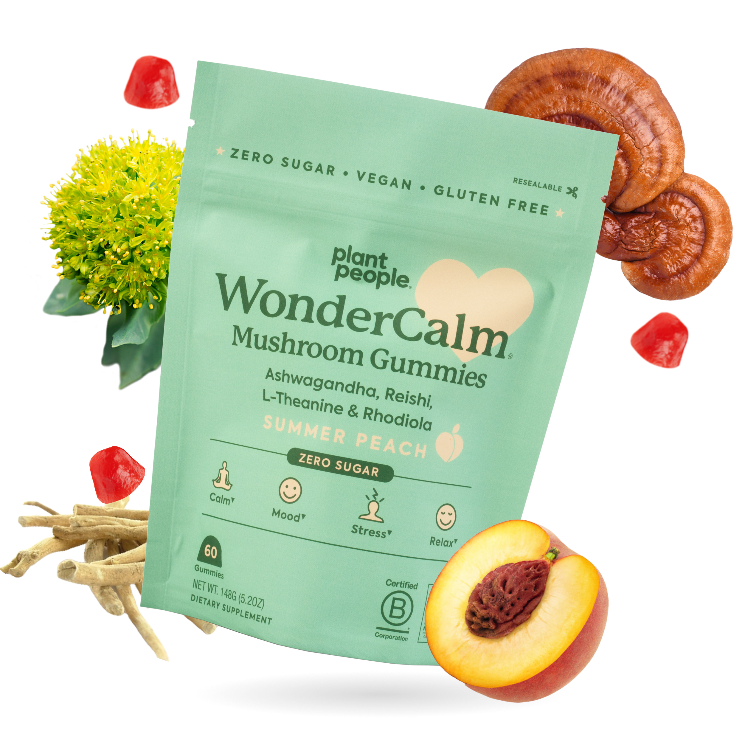 WonderCalm Mushroom Gummies-Plant People