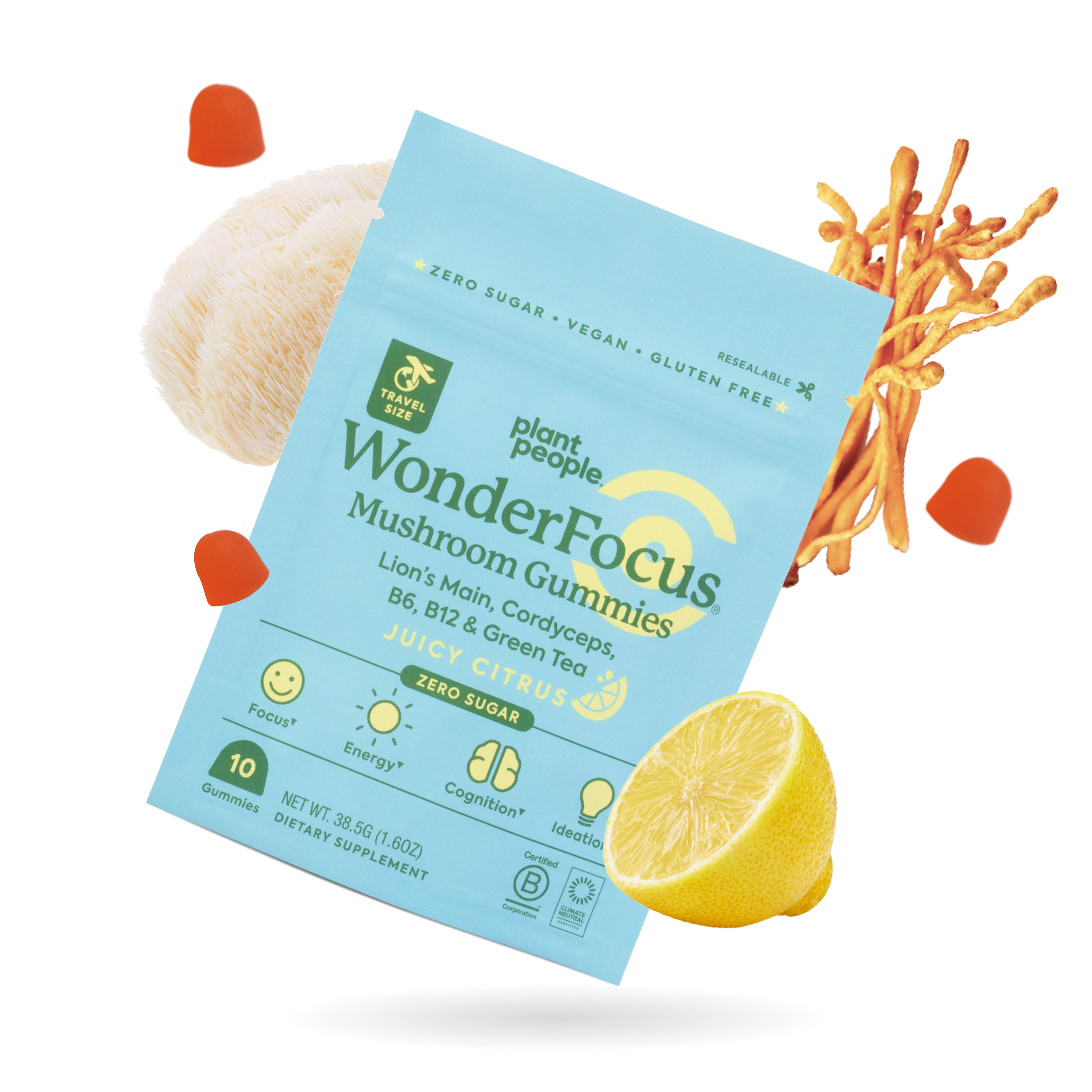 WonderFocus Mushroom Gummies: 5-Day Trial-Plant People