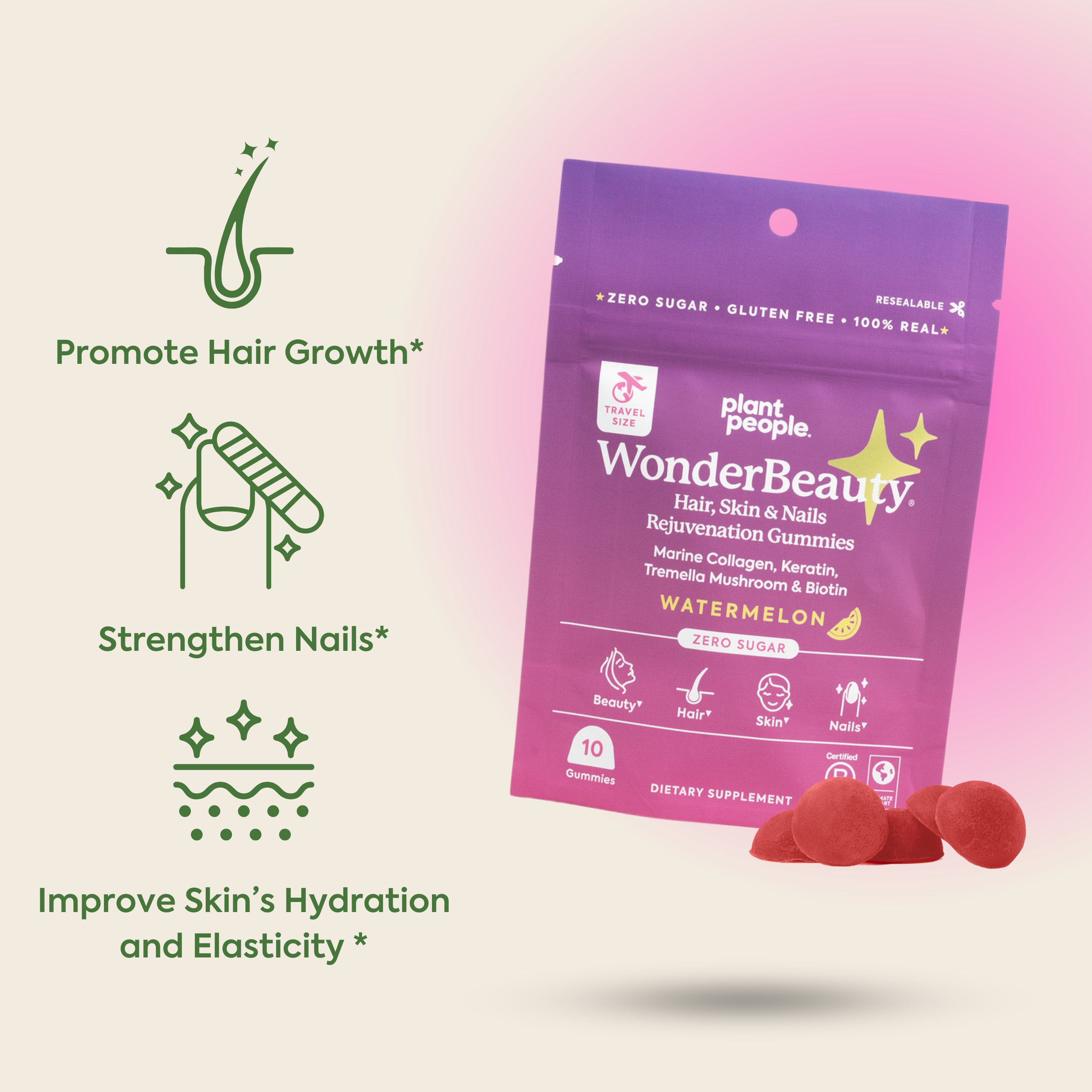WonderBeauty Gummies: 5-Day Trial-Plant People