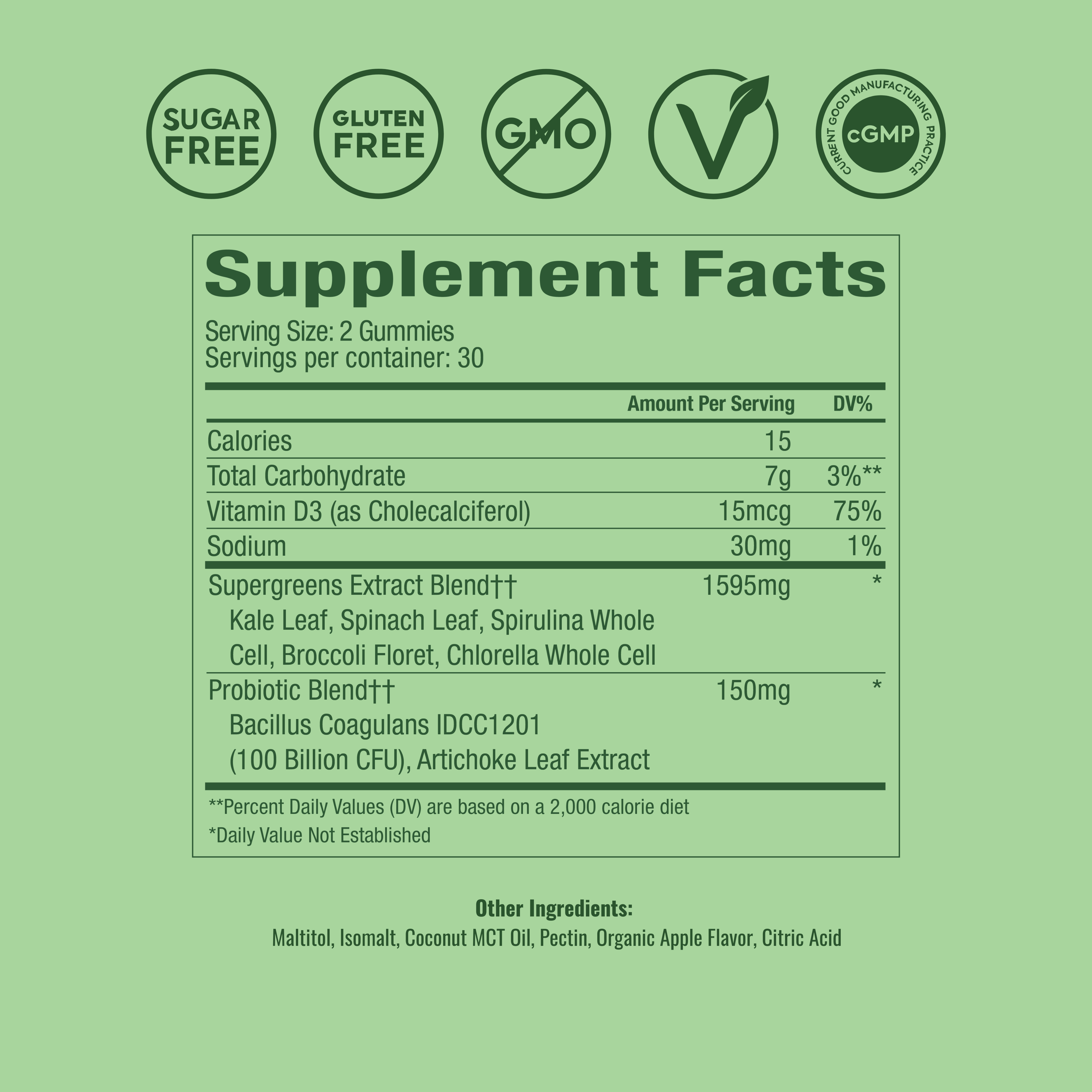 WonderGreens Veggie Gummies-Plant People