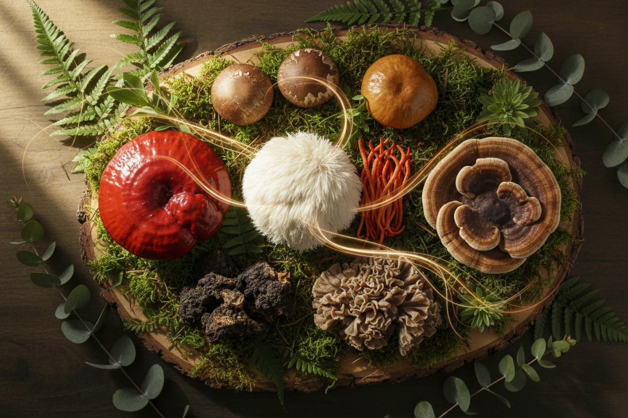 Why 8 Mushrooms Work Better Together: The Synergy Effect | Plant People