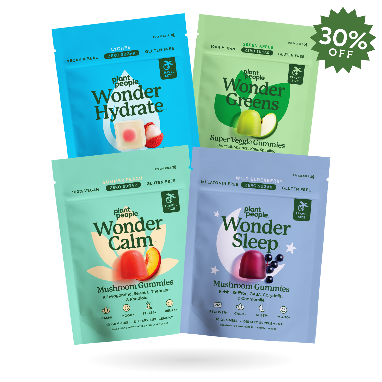 Super Mom Stack: Zero-Sugar Wellness Bundle | Plant People