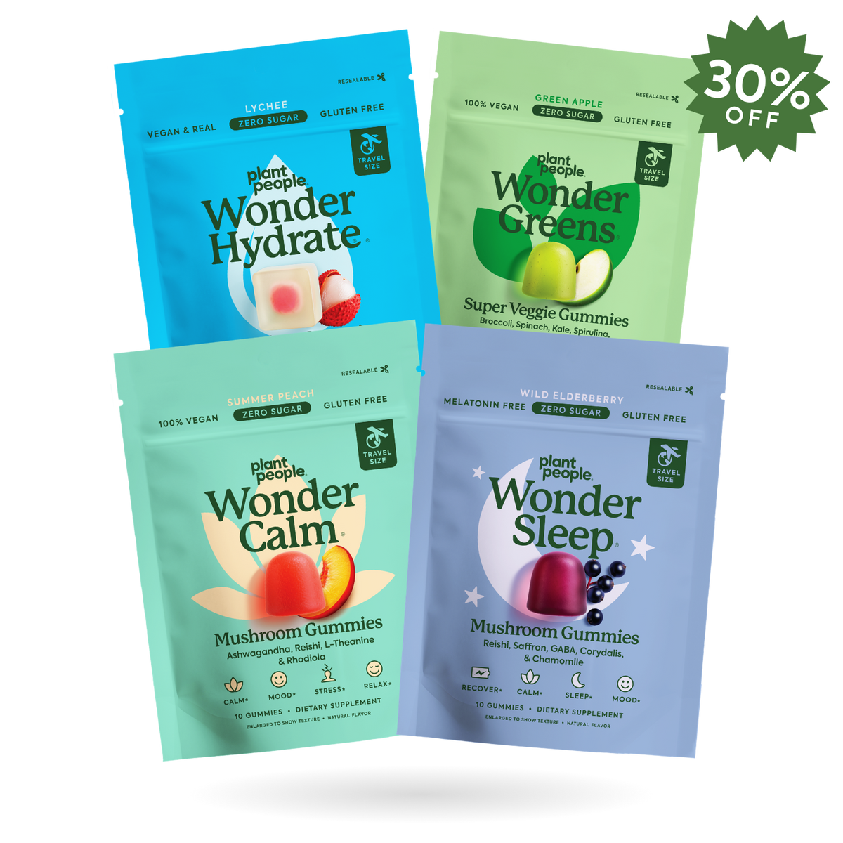 Super Mom Stack: Zero-Sugar Wellness Bundle | Plant People