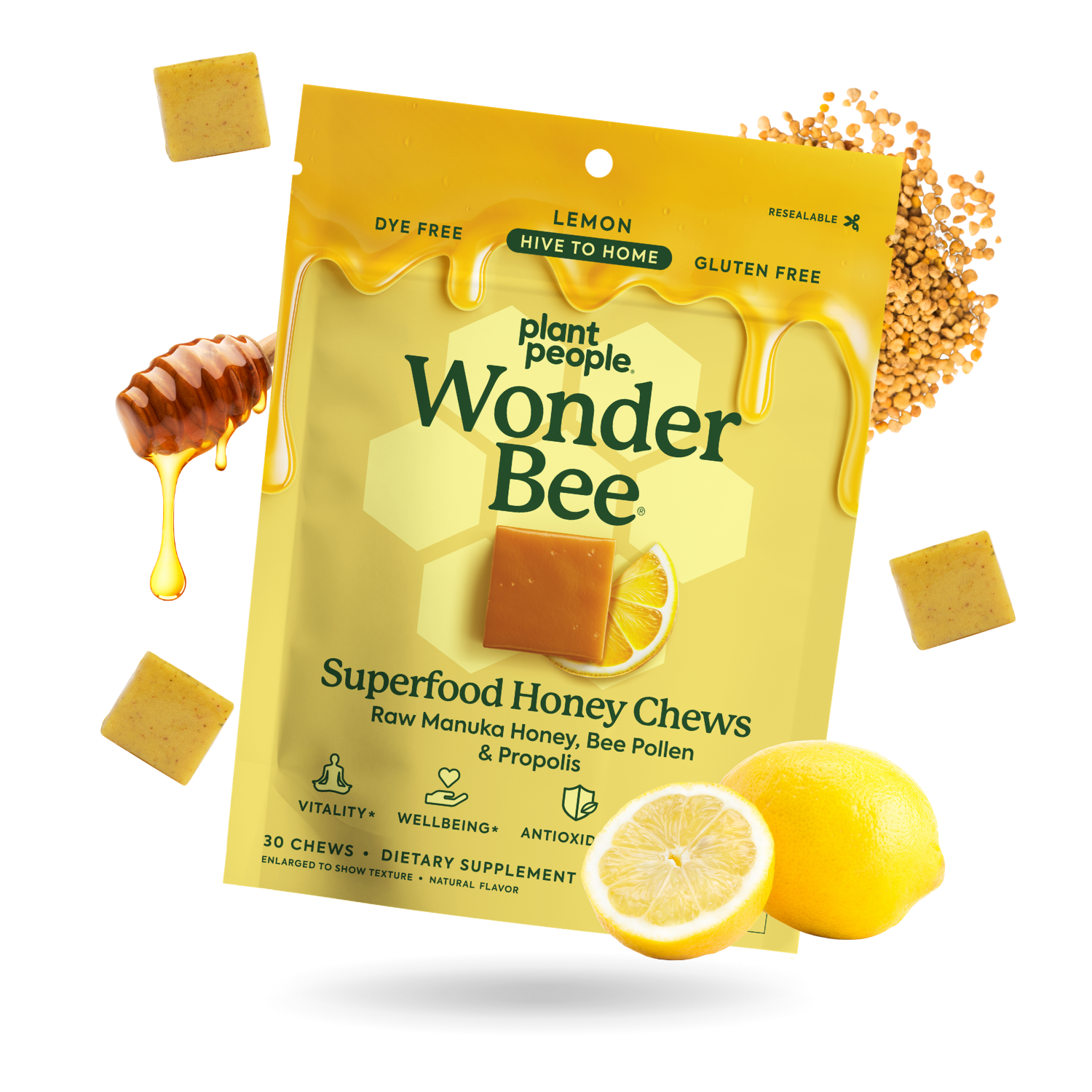 WonderBee - Superfood Honey Chews | Plant People