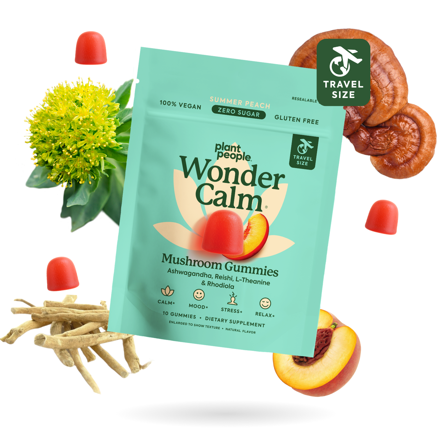 Plant People WonderCalm Mushroom Gummies
