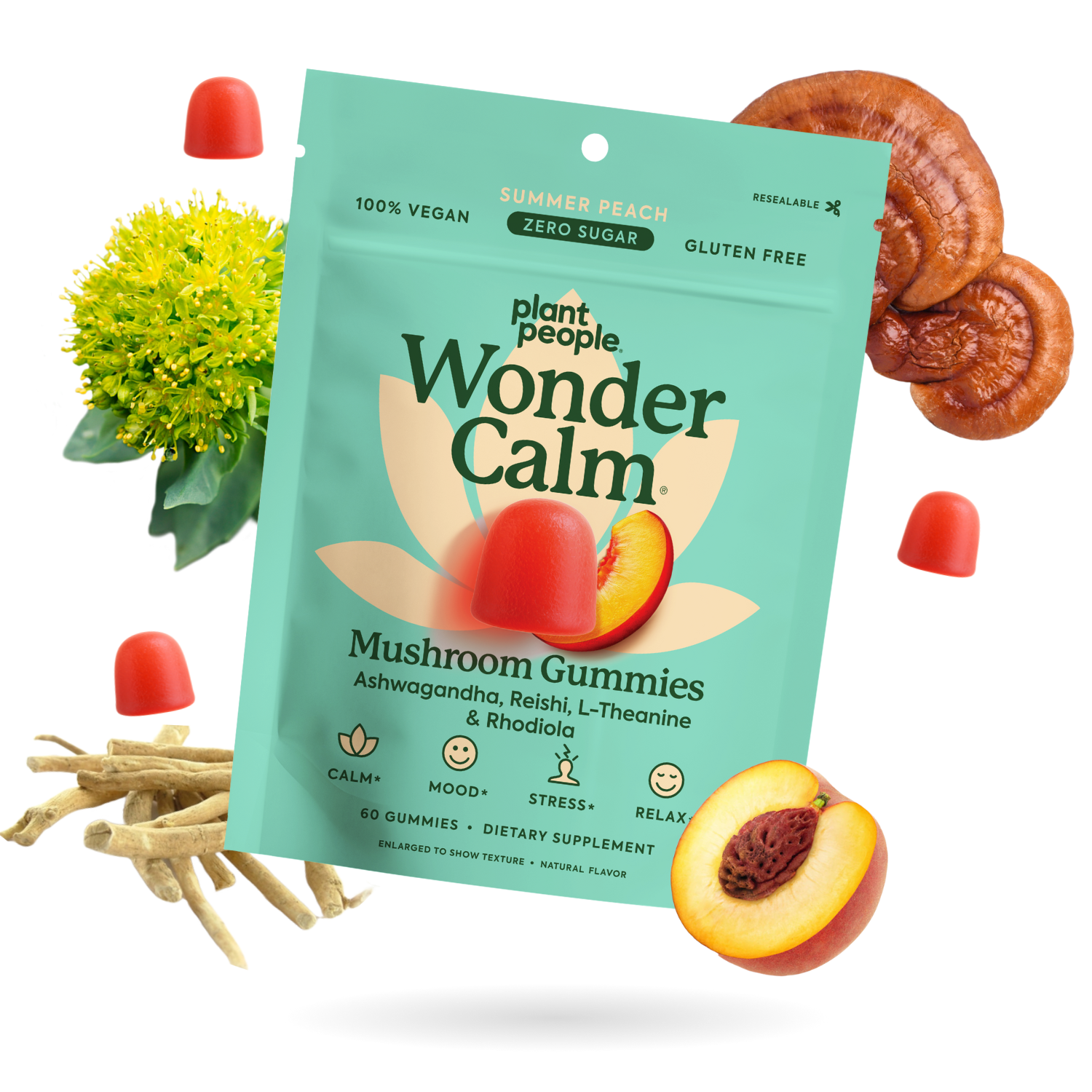 WonderCalm Mushroom Gummies