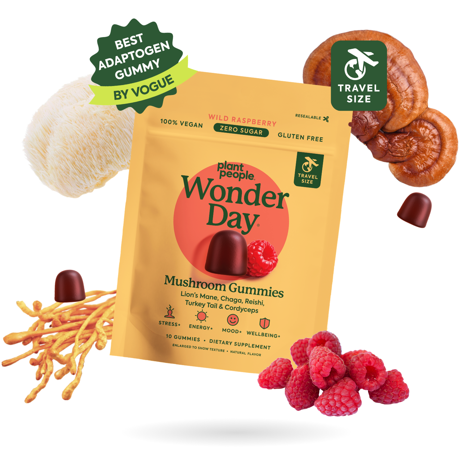 Try WonderDay Mushroom Gummies - 5 Day Trial