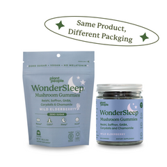 WonderSleep Mushroom Gummies - Refillable Jar